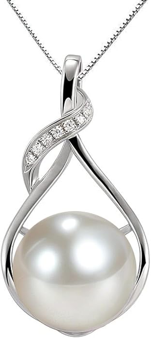 NONNYL Pearl Necklace, Gifts for Women Wife, Mothers Day Gifts for Mom Wife Women Girlfriend Her on Valentines Day Gifts for Her Gifts Wedding Anniversary Christmas Day Gifts Birthday Day Gifts Jewelry